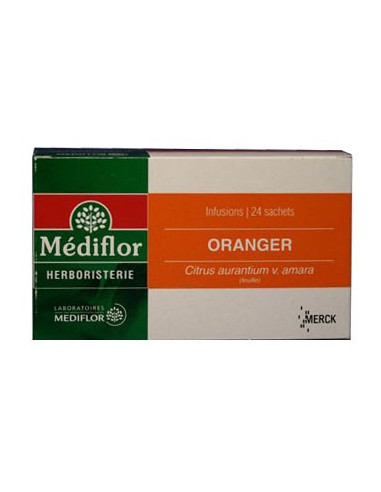 MEDIFLOR Infusion Oranger - 24 sachets