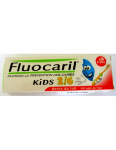 Fluocaril DENTIFRICE KIDS 2/ 6 ANS FRAISE