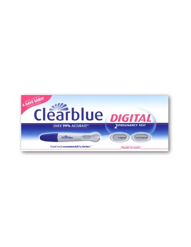 Clear blue CLEARBLUE  TEST DE GROSSESSE DIGITAL