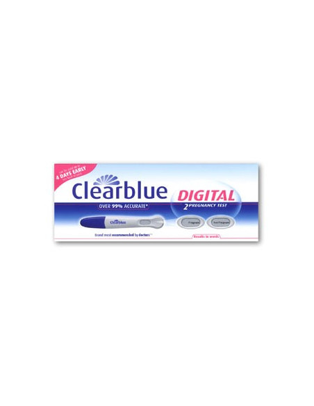 Clear blue CLEARBLUE  TEST DE GROSSESSE DIGITAL