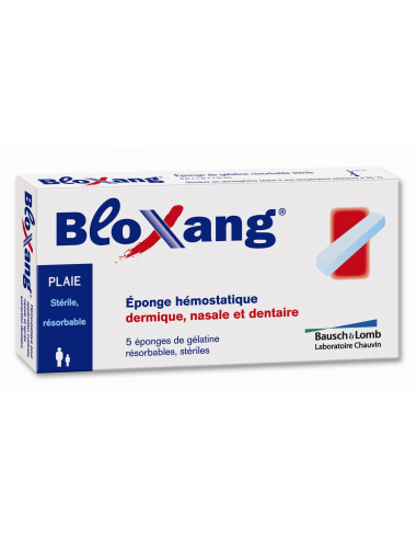 Bausch&lomb BLOXANG EPONGES HEMOSTATIQUES  