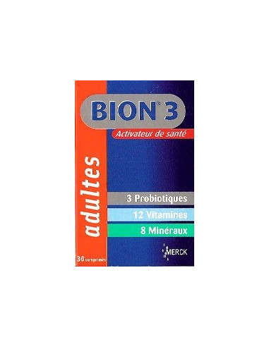 Bion 3 ADULTES 30 comprimés