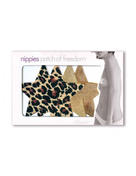 Nippies Leopard & Gold