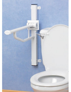 Barre d’appui relevable ajustable en hauteur