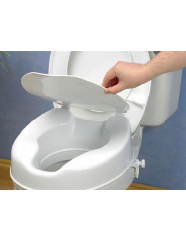 Siège rehausseur de toilettes Savanah® avec abattant Homecraft