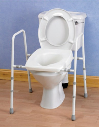Cadre de toilettes Stirling ajustable en largeur