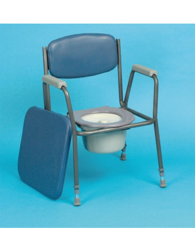 Chaise empilable réglable en hauteur