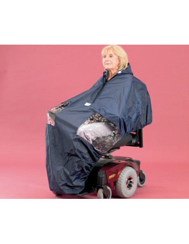 Cape Deluxe pour fauteuil roulant électrique