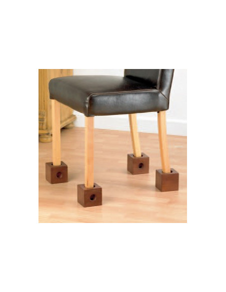 Elévateurs de chaise en bois