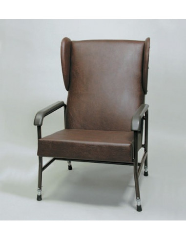 Chaise extra large avec cadre en métal