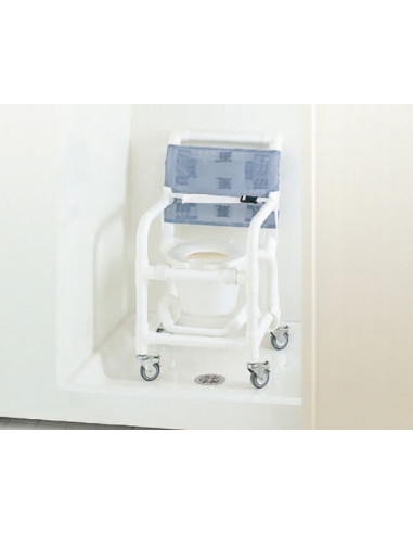 Chaise percée de douche en PVC