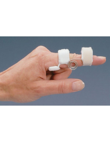 Orthèse d’extension de doigt à ressort Rolyan Sof•Stretch™ (Type Capener)
