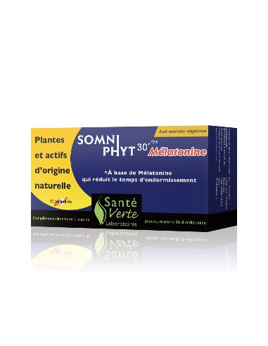 Santé Verte SomniPhyt 30' Mélatonine 10 comprimés
