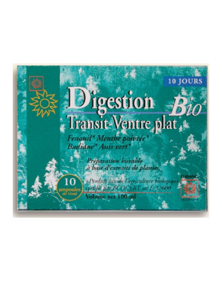 DAYANG Ampoule Digestion Bio Transit Ventre plat - Boîte de 10x10 ml