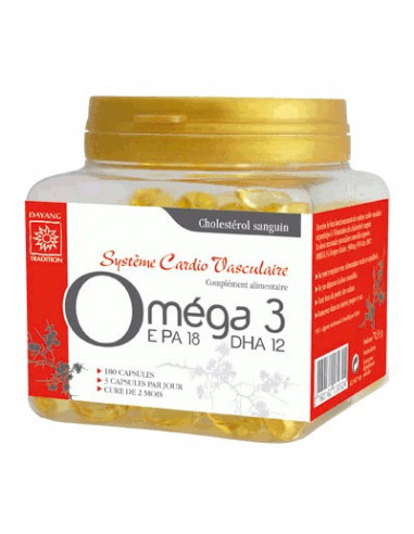 Dayang Omega 3 - EPA 18 / DHA 12 180 capsules