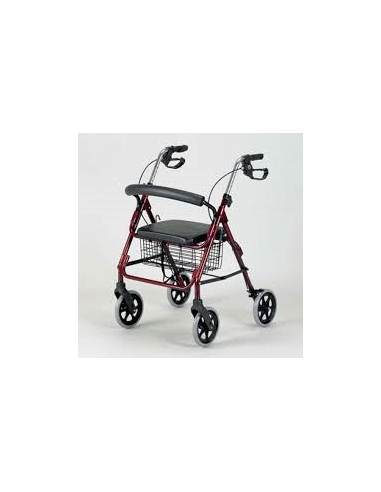 Rollator 4 roues extra large