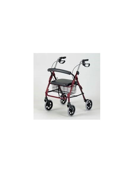 Rollator 4 roues extra large