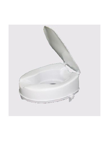 Rehausseur de toilettes Ibiza 10 ou 15 cm avec couvercle