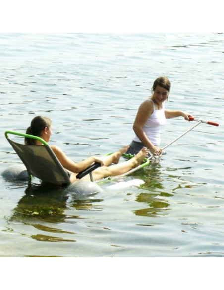 Fauteuil roulant de plage Amphiby