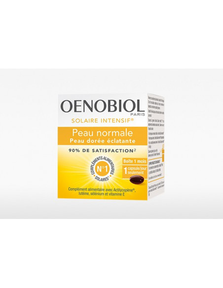 Oenobiol Solaire Intensif Peaux Normales 30 capsules