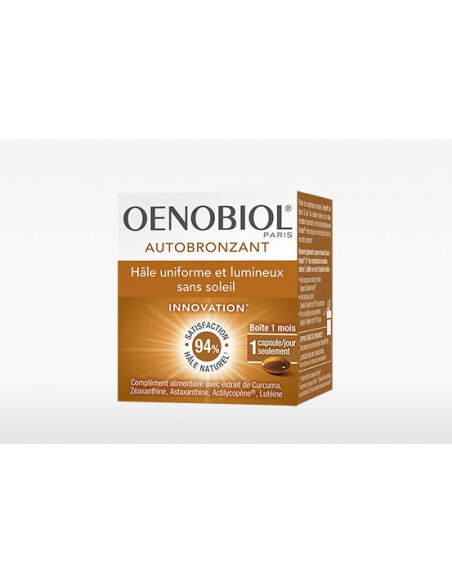 Oenobiol AutoBronzant 30 capsules