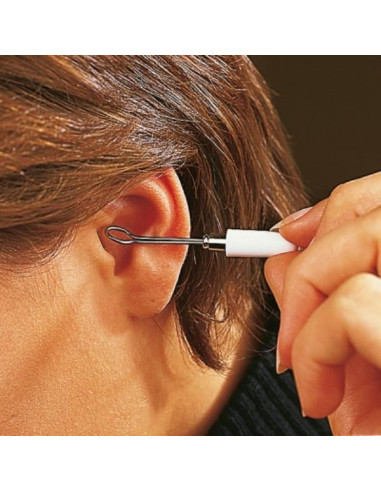 Cure oreilles en acier inoxydable (à l'unité)