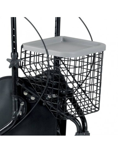 Grand panier et plateau pour rollator...