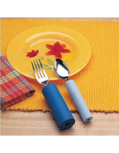 Tubes épais en mousse plastazote bleus