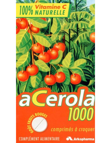 Arkopharma ACEROLA 1000 VITAMINE C NATURELLE