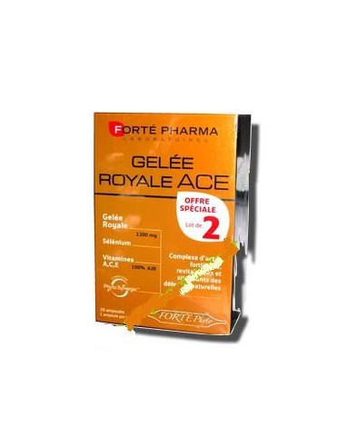 Forte pharma GELEE ROYALE ACE LOT DE 2X20 AMPOULES